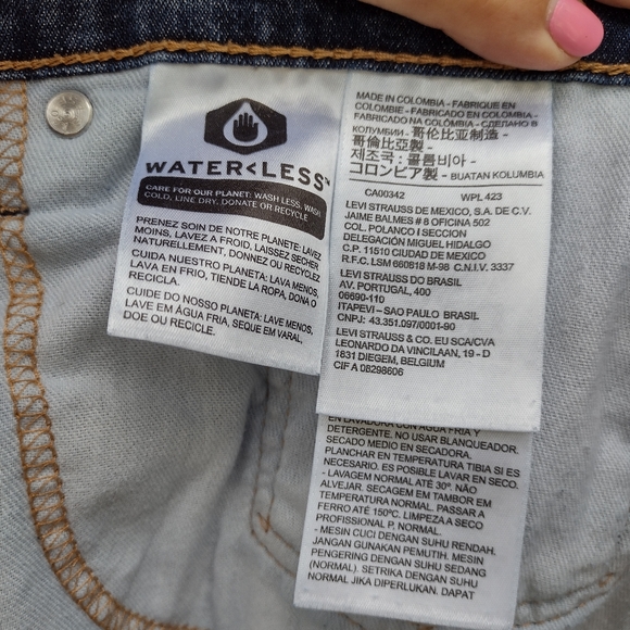 Levi's 559 Mens Relaxed Fit Medium Wash Straight Leg Denim Jeans W 44 x L 30 - Picture 7 of 8